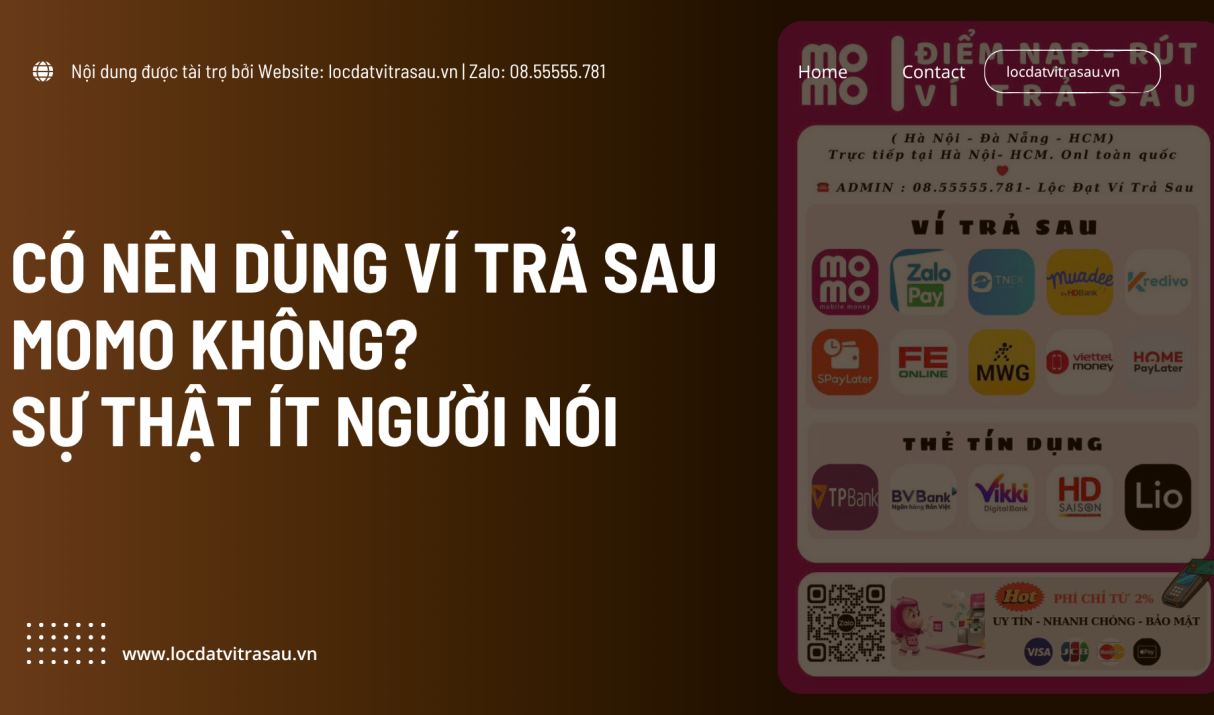 Có Nên Dùng Ví Trả Sau MoMo Không? Sự Thật Ít Người Nói