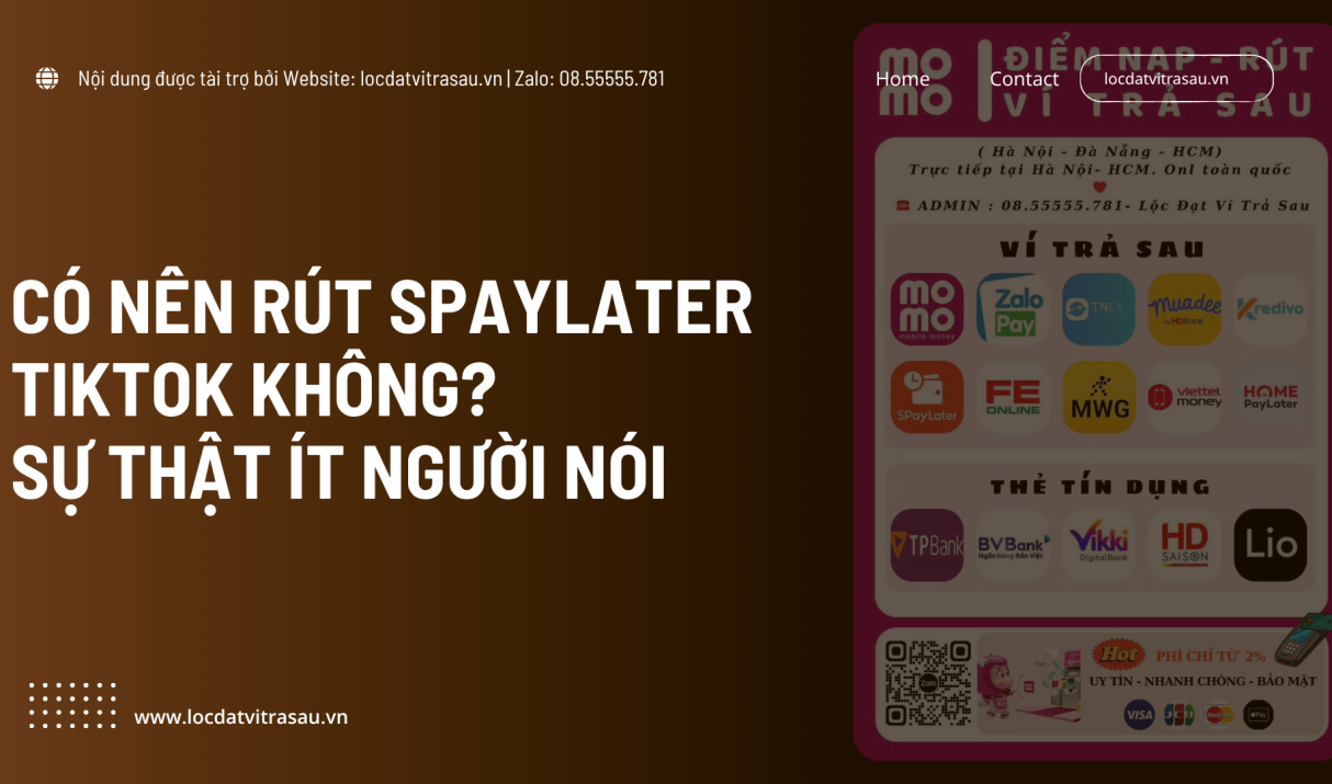 Có Nên Rút SPayLater TikTok Không? Sự Thật Ít Người Nói