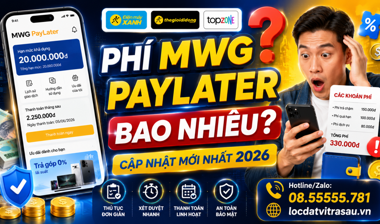 Phí MWG PayLater Bao Nhiêu? Cập Nhật Mới Nhất Và Những Điều Cần Biết Năm 2026