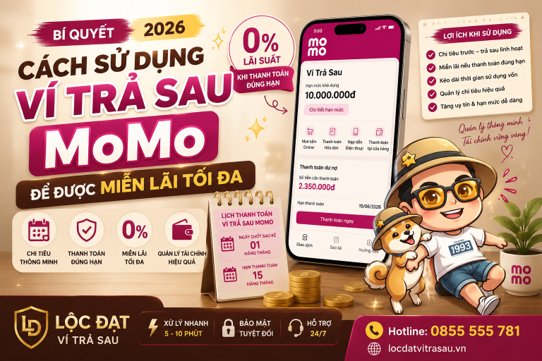Cách Sử Dụng Ví Trả Sau MoMo Để Được Miễn Lãi Tối Đa – Bí Quyết Ít Người Biết Năm 2026