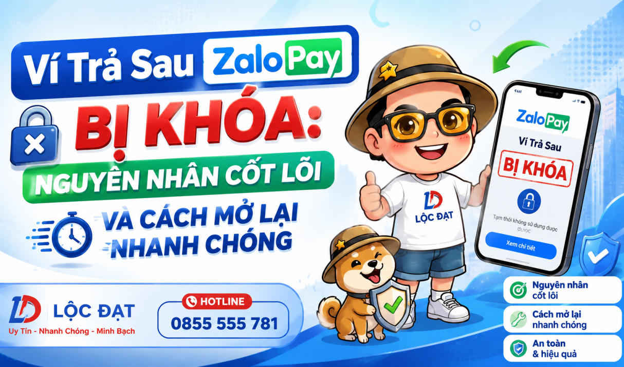Ví Trả Sau ZaloPay Bị Khóa: Nguyên Nhân Cốt Lõi Và Cách Mở Lại Nhanh Chóng